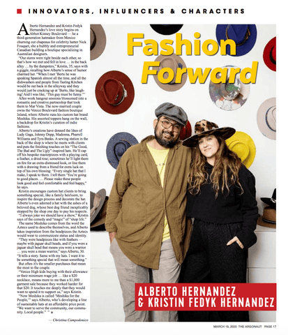 Fashion Forward - Hatmaker Alberto Hernandez and Kristin Fedyk