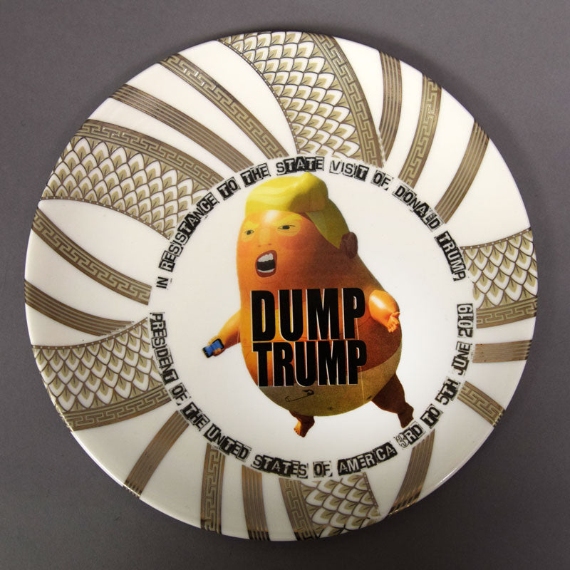 Dump (Donald) Trump State Visit to UK Commemorative Plaque