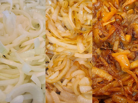 How long to cook carmelized onions.