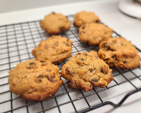 Cookies fresh out of the oven