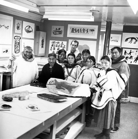 Inuit family of textile artists