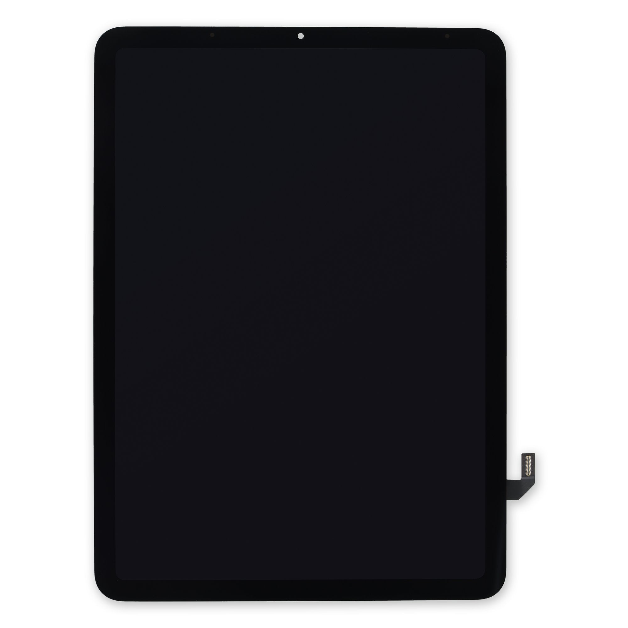 iPad AIR 5 Noir Vitre Tactile Adhésif Monté Ecran Qualité Verre Oléophobe  Fixation Caméra Nappe Bouton HOME Réparation Tablette