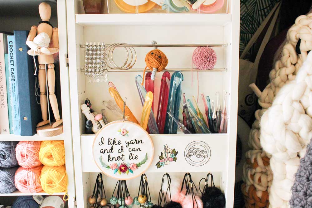 Organize your knitting supplies with Creative Options — jen