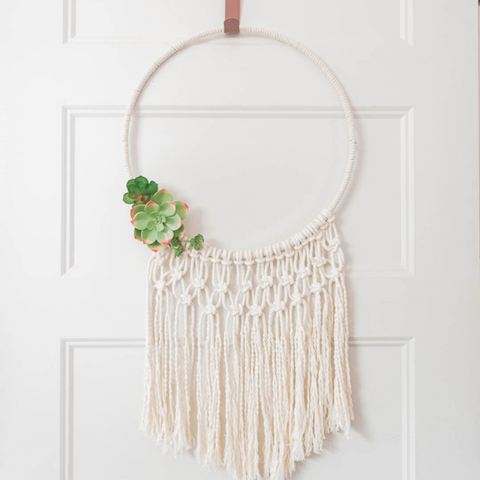 Macrame Hoop