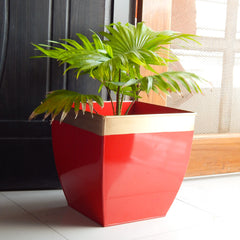 Ecofynd 12 inches Midland Metal Planter