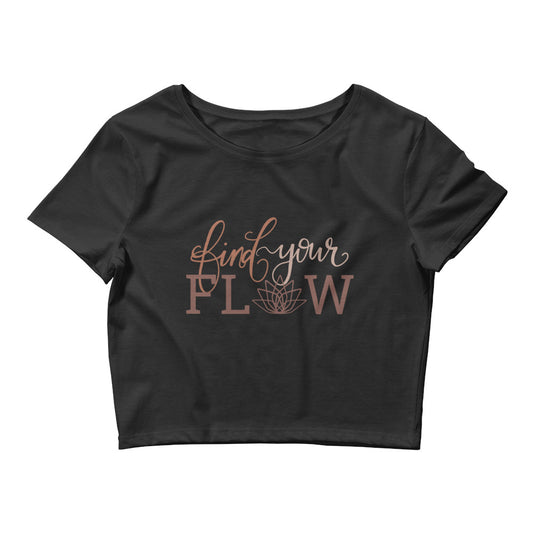 Find Your Flow Black Top