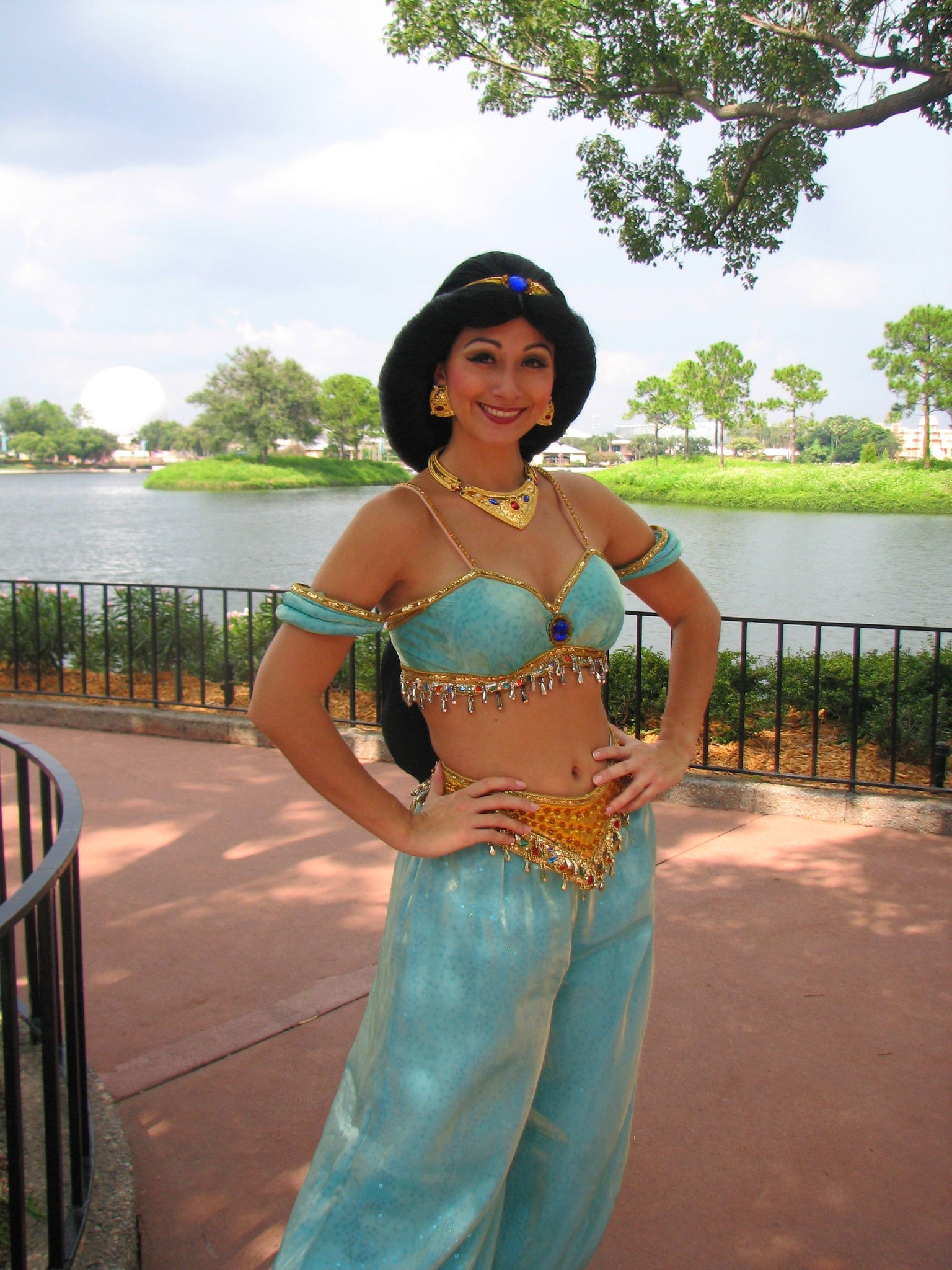 Jasmine at Epcot