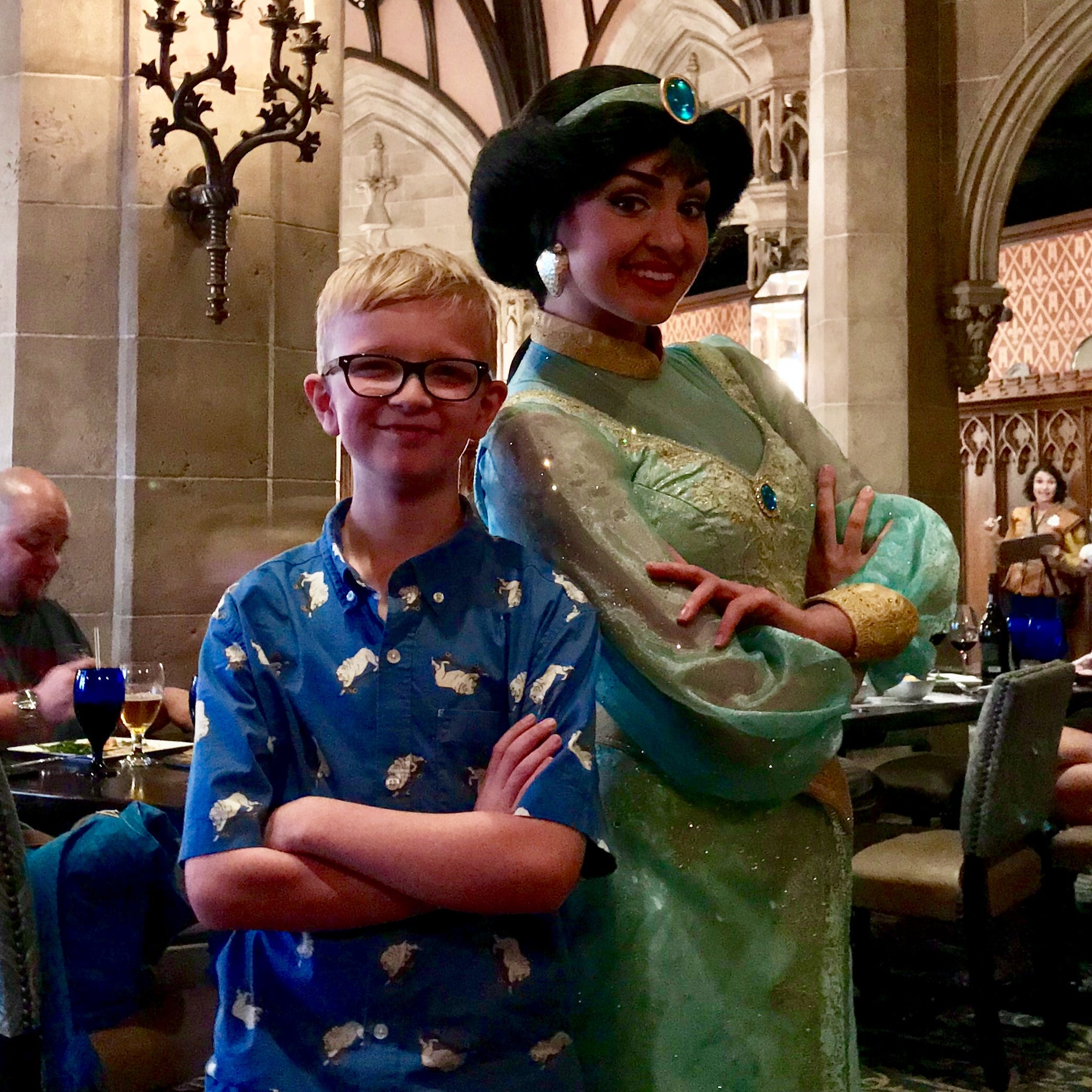 Jasmine at Cinderella's Royal Table