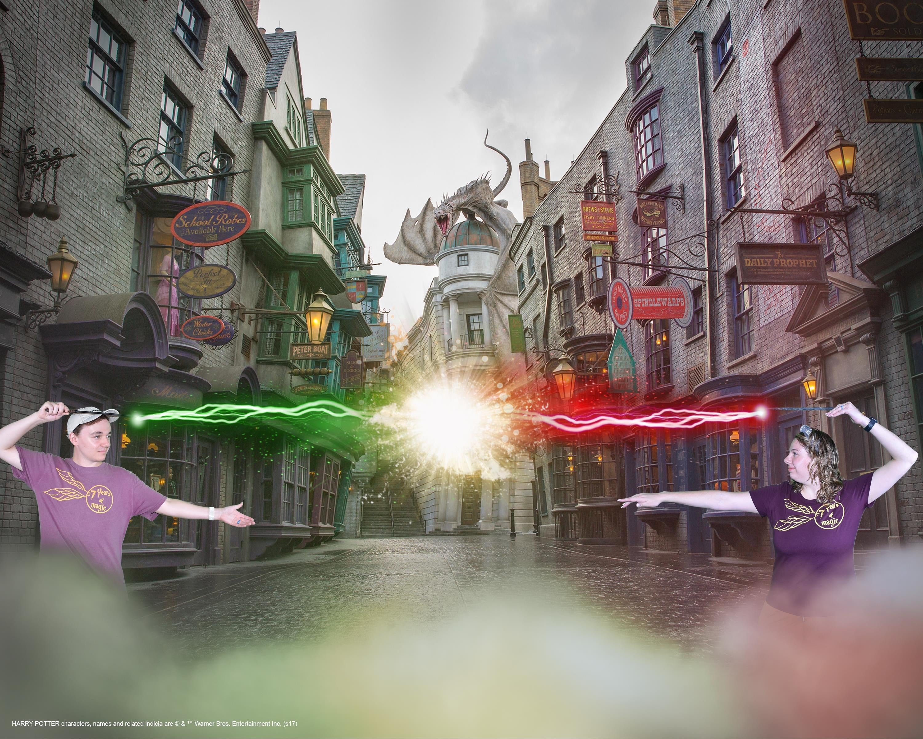 Julia wizarding world package photo