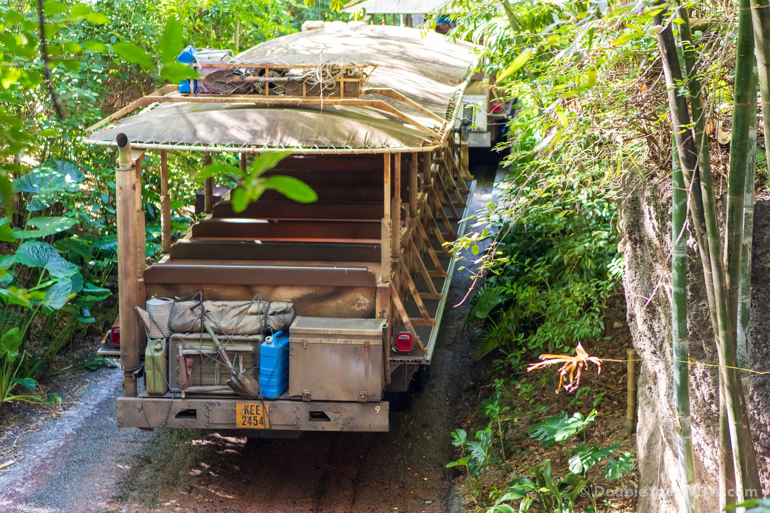 Kilimanjaro safari ride vehicle