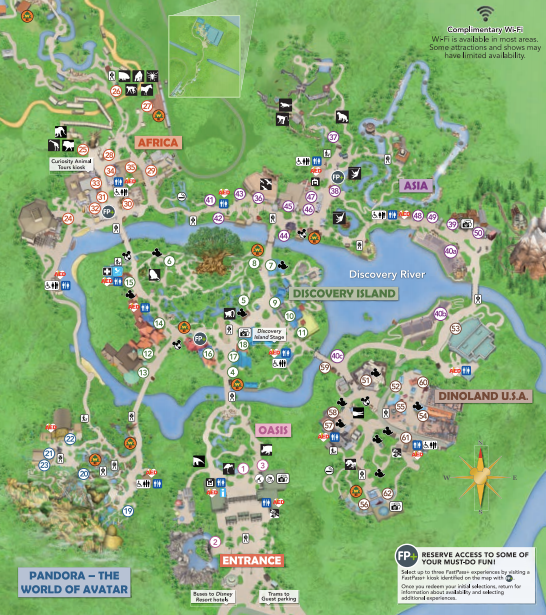 Explore Disney's Animal Kingdom Lands, Rides & Dining Guide Double