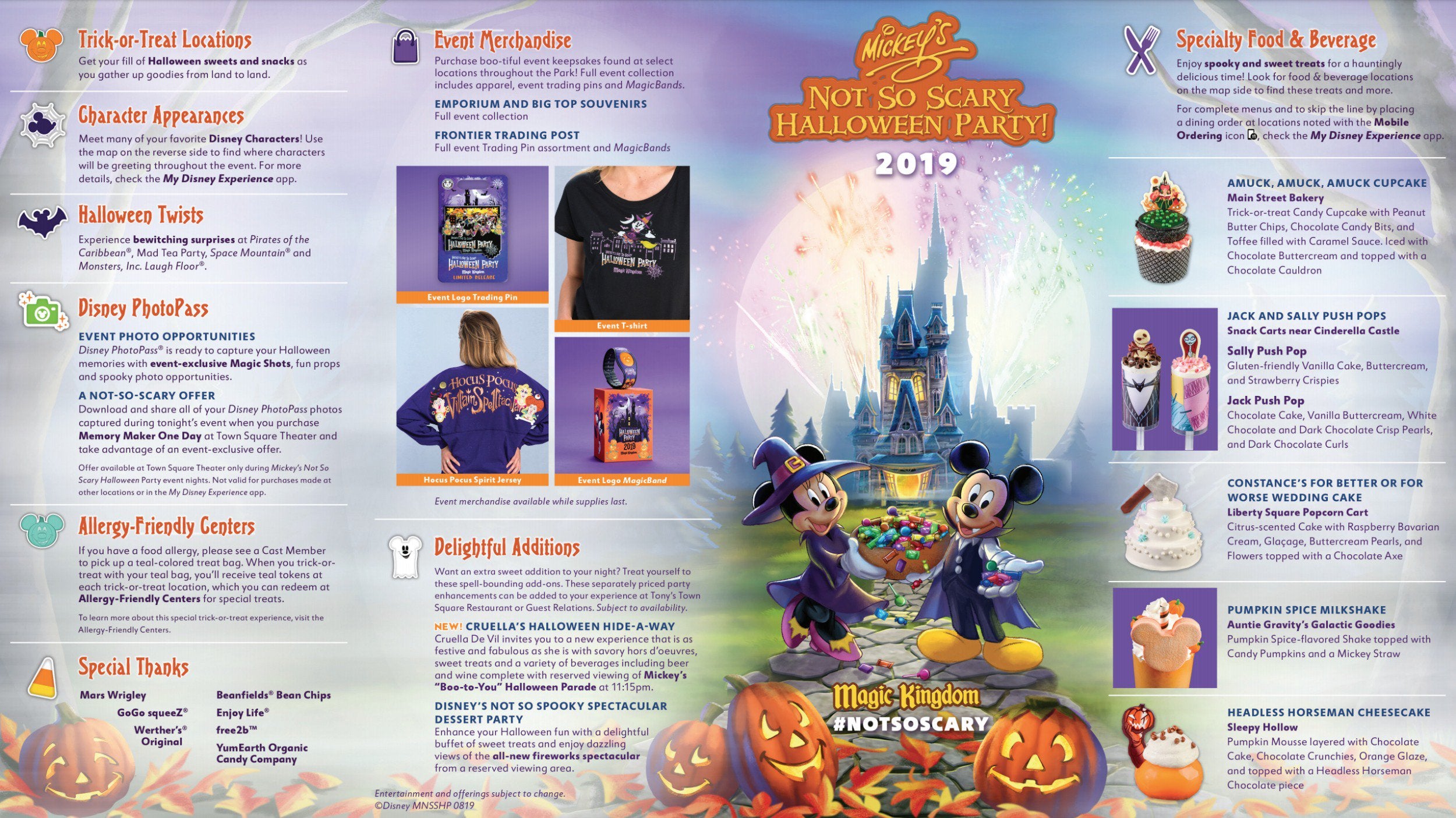 mickeys not so scary halloween party food and beverage 2020 Mickey S Not So Scary Halloween Party 2020 Double Your Wdw mickeys not so scary halloween party food and beverage 2020
