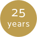 25 Years Warranty