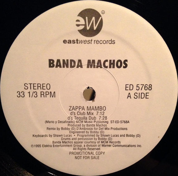 Banda Machos : Zappa Mambo (12