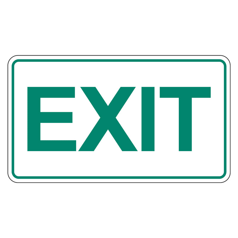 Exit Sign (Queensland Only) – Safetysigns.com.au