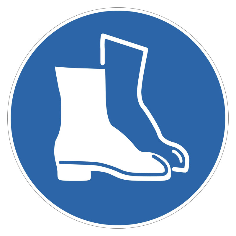 Mandatory Sign - Footwear – Safetysigns.com.au