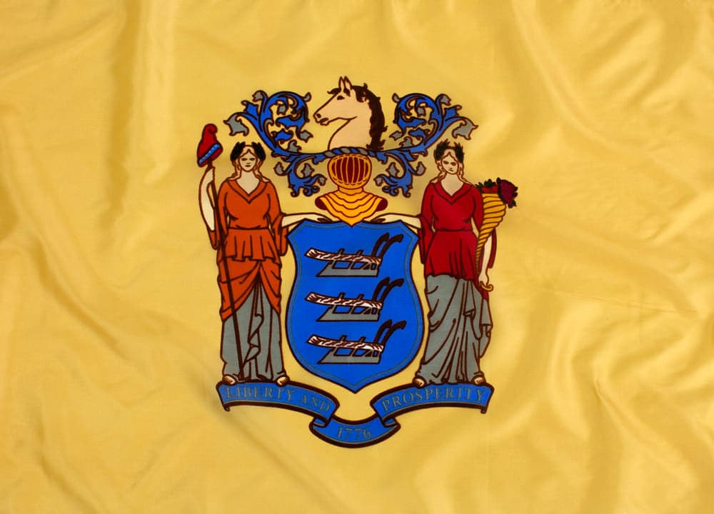 the flag of new jersey