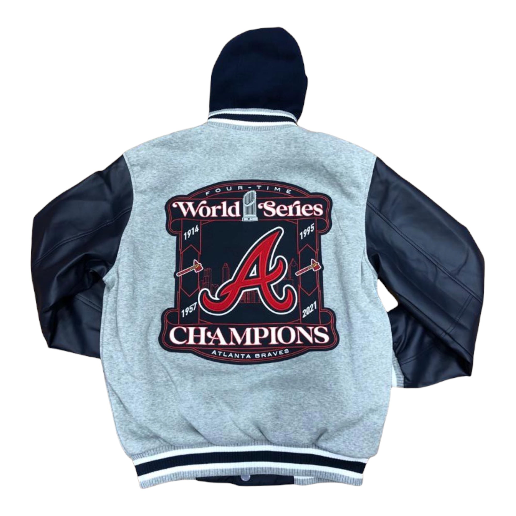 Atlanta Braves With 4x 2021 World Series Champions 1914 1957 1995