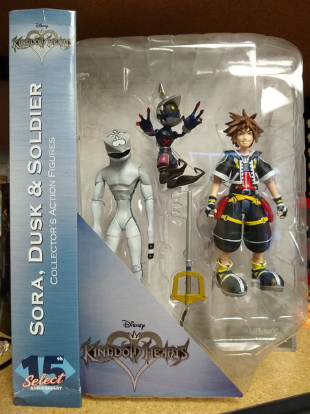 Mickey, Alex and Shadow, Collectors Action Figure, Kingdom Hearts