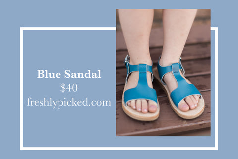 Blue sandal for kids