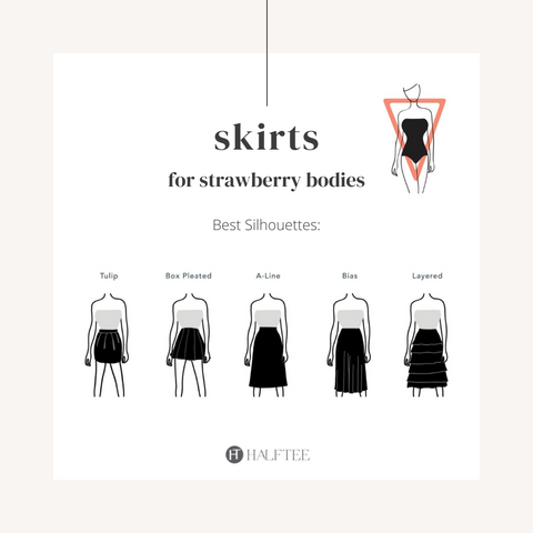 Are you a STRAWBERRY Body Shape? – HALFTEE Layering Fashions