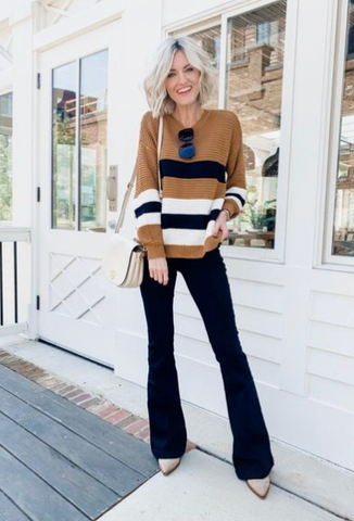 Large Striped Sweater