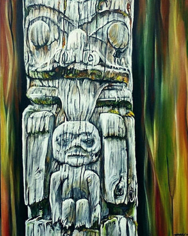 Totem Series Art By Karen Robb