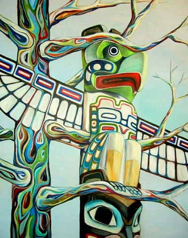 Totem Series Art By Karen Robb