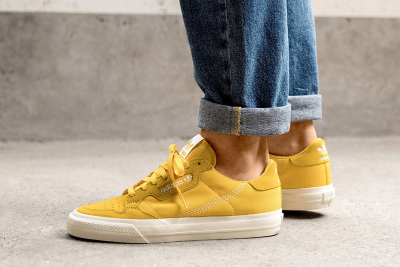 Adidas Continental Vulc Yellow 