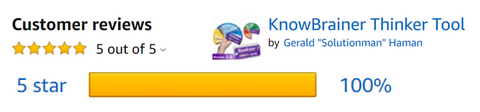 See More KnowBrainer Reviews on the Amazon KnowBrainer Page HERE