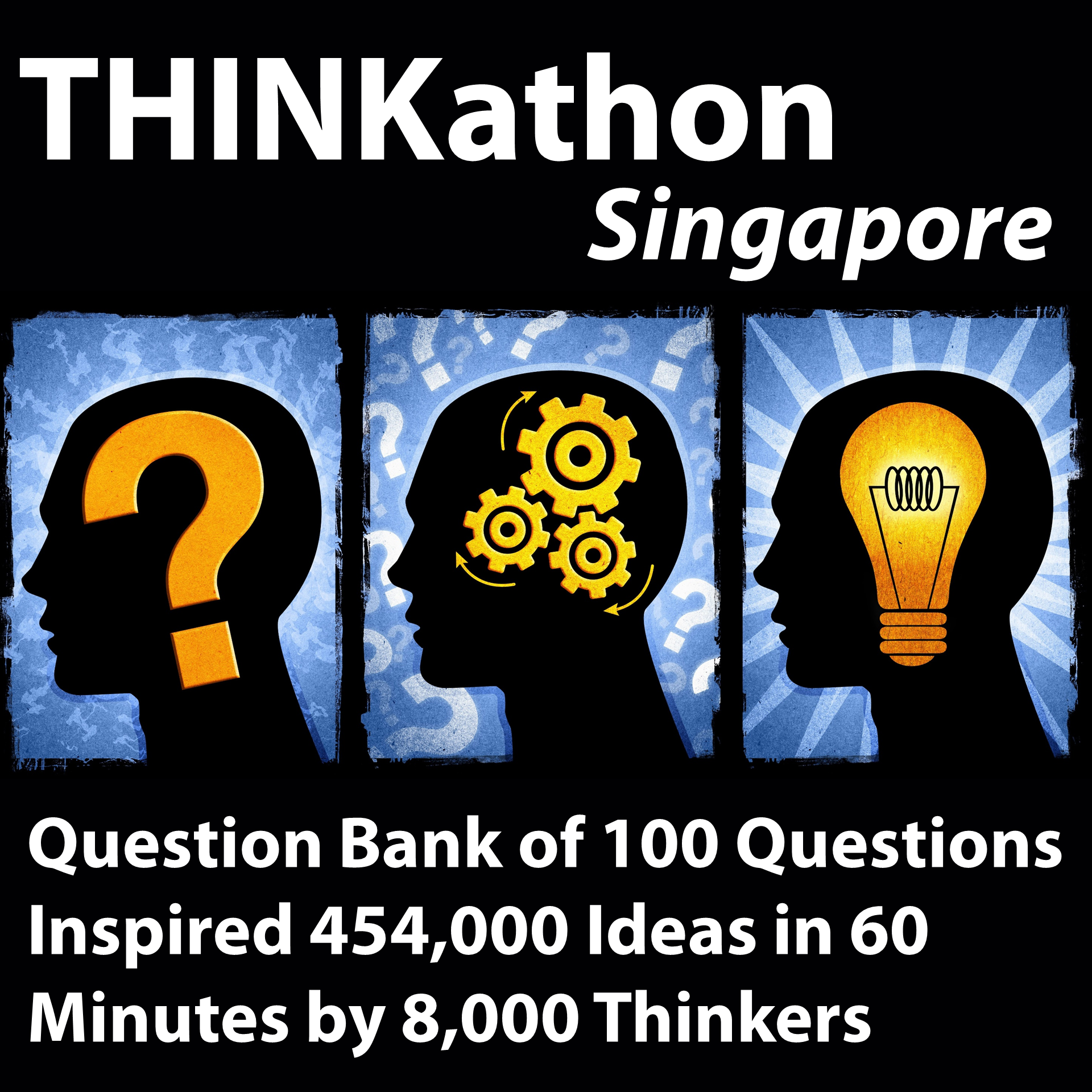 THINKathon World Record Setting Brainstorm 100 Questions Singapore