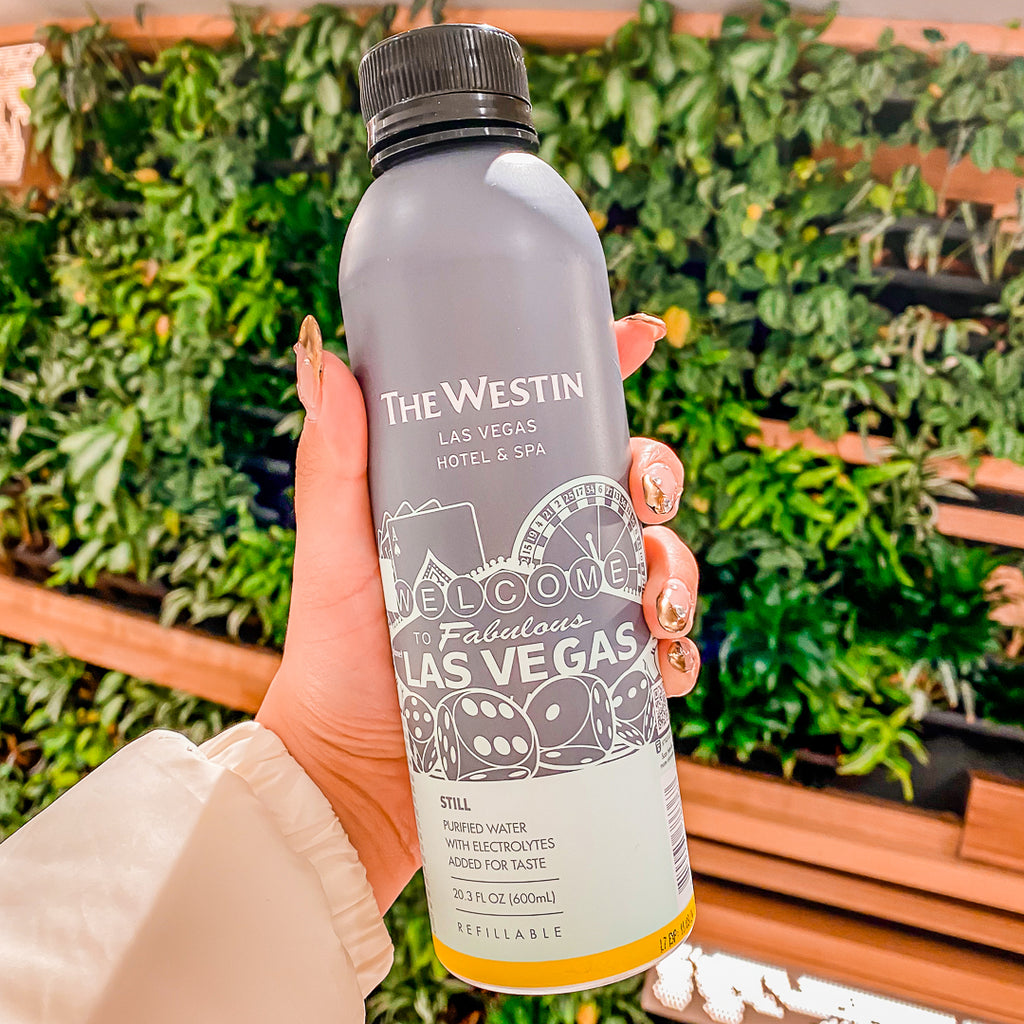 The Westin Las Vegas x PATH water aluminum refillable bottle