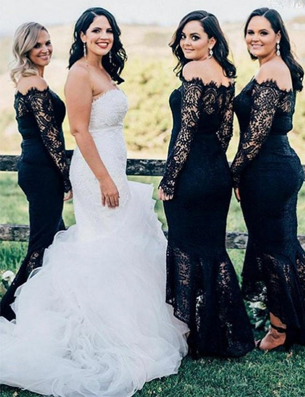 plus size mermaid bridesmaid dresses