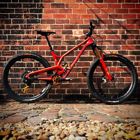 Evil offering v1 custom build in candy red