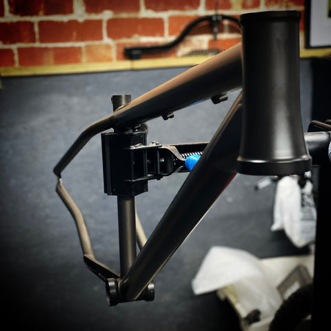 Evil Faction Custom Build in the workstand