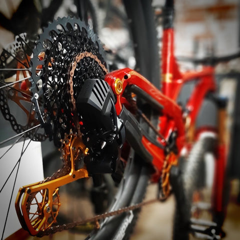 Evil Offering v1 custom build with axs derailleur and garbaruk cage