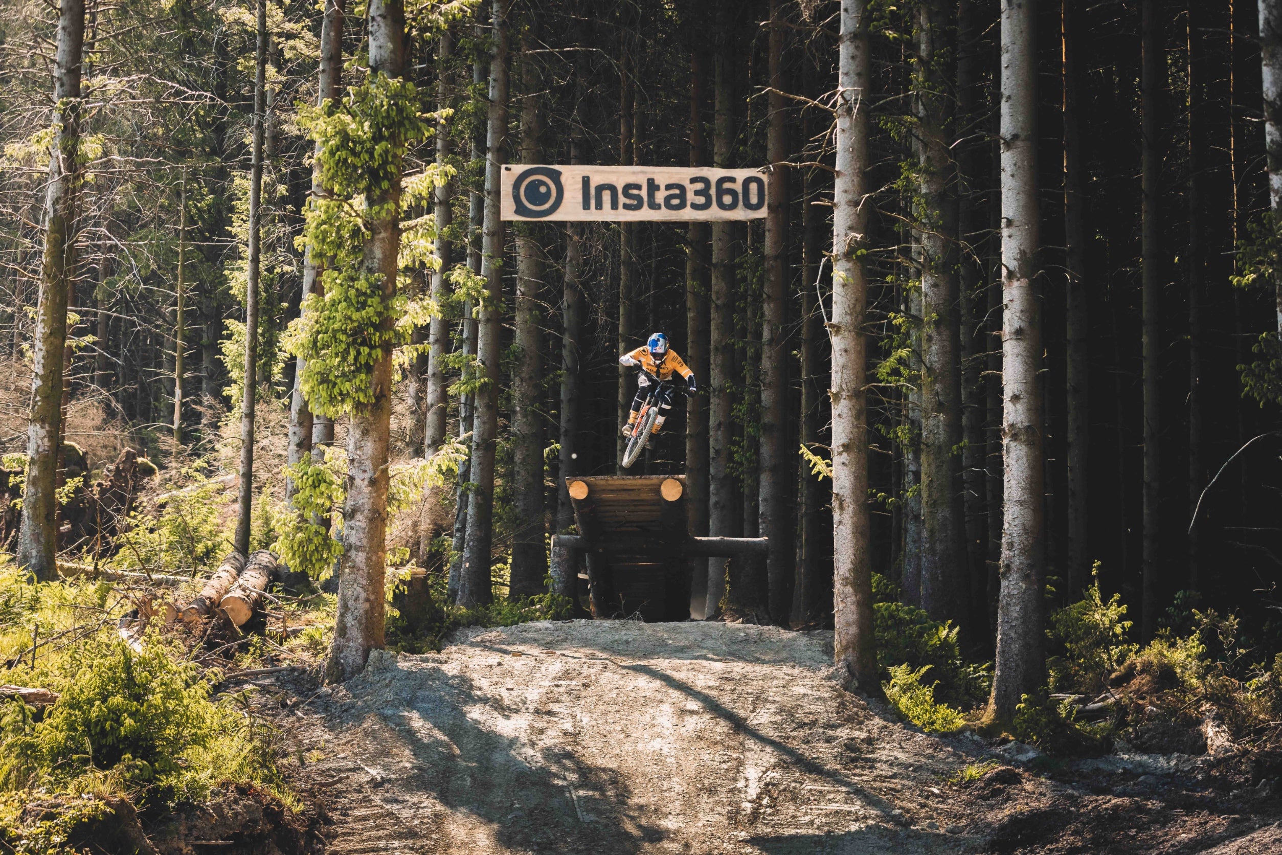 Dyfi bike park insta 360 single black