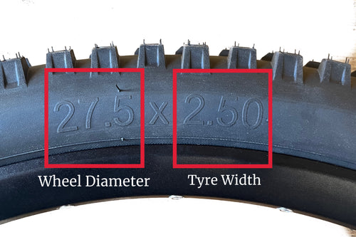 Finding your current tyre size