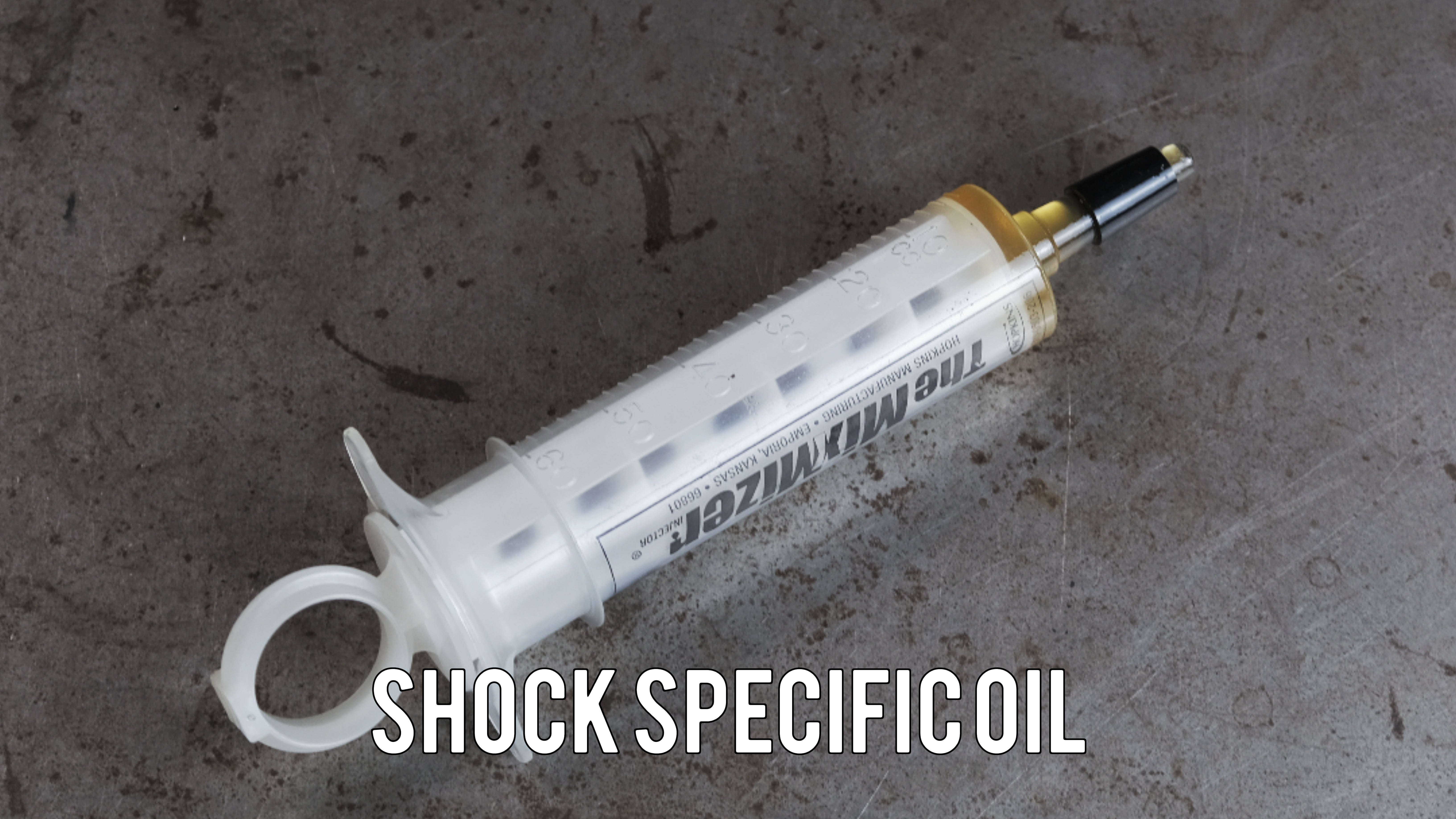Shock service oil