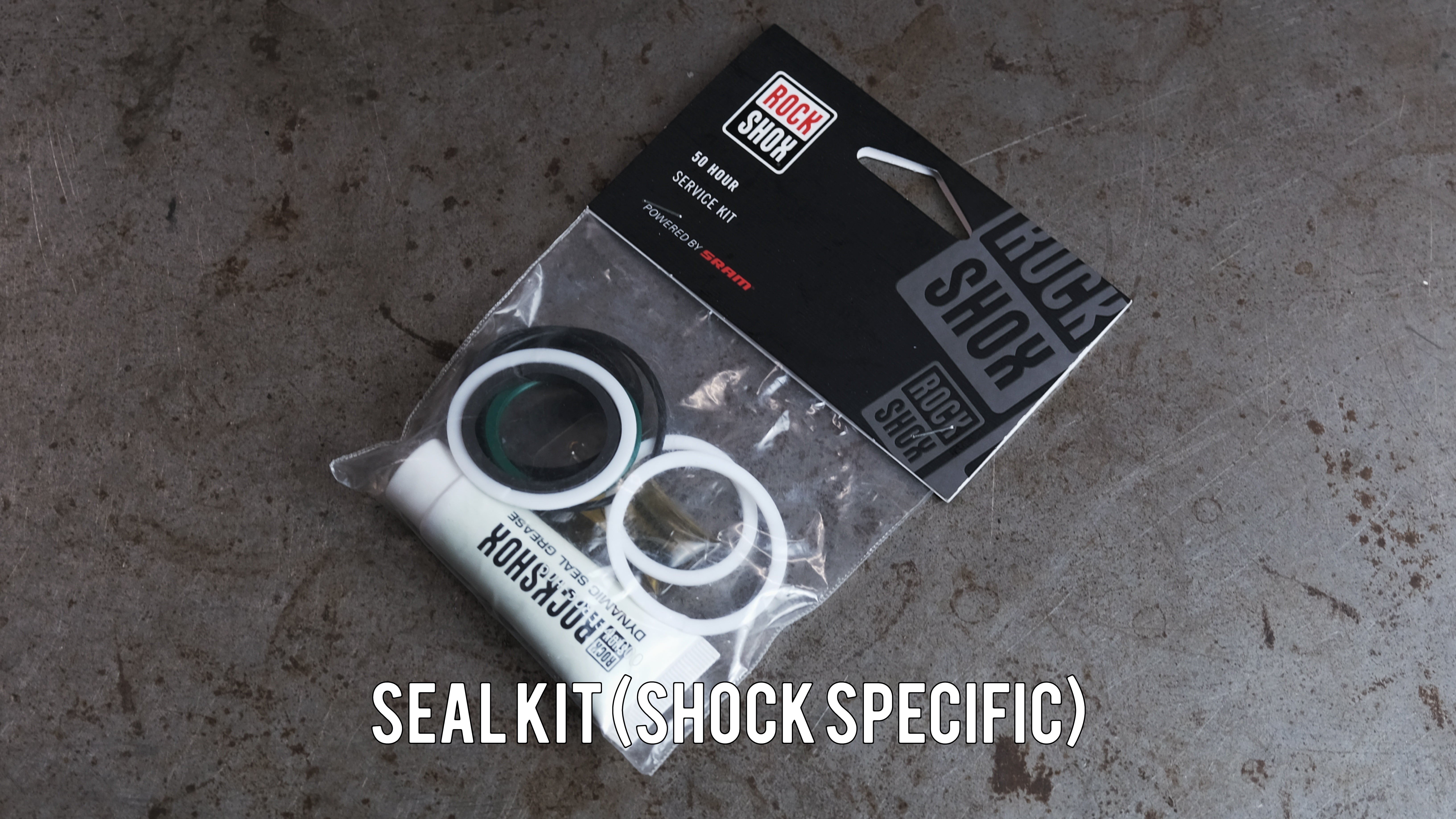 Shock service seal kit