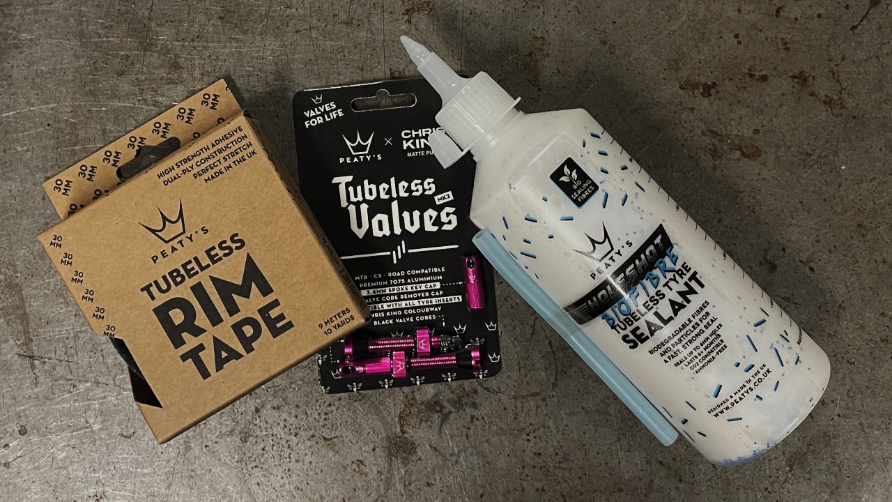 What you need for a tubeless set up