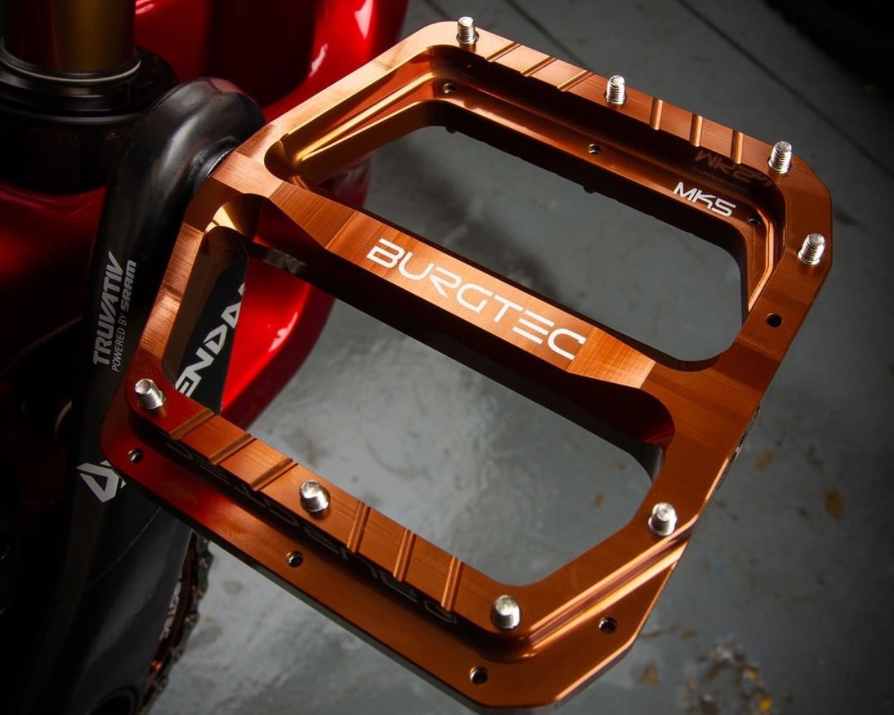 Burgtec penthouse mk5 pedals kash bronze