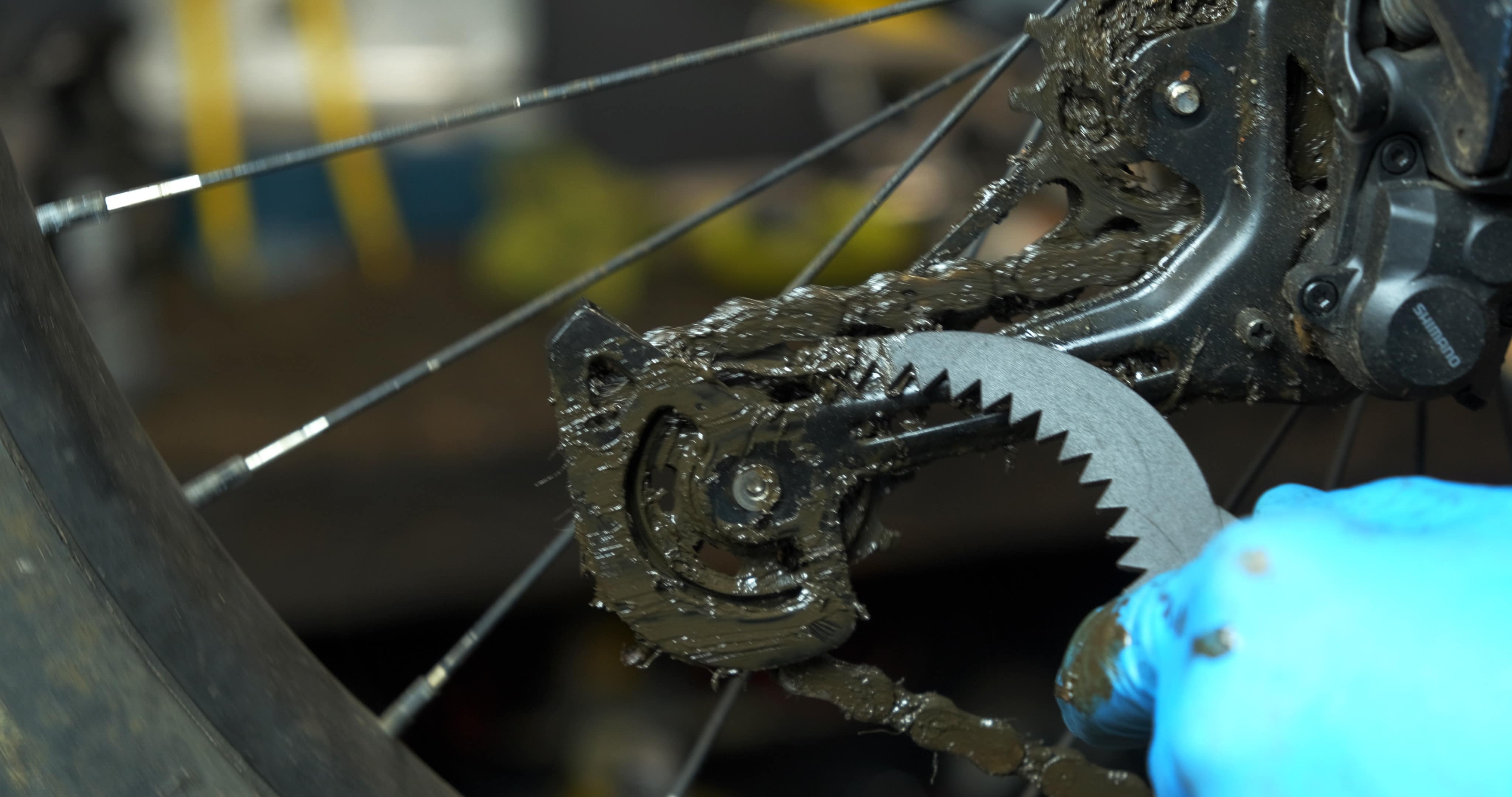 Cleaning Jockey Wheels