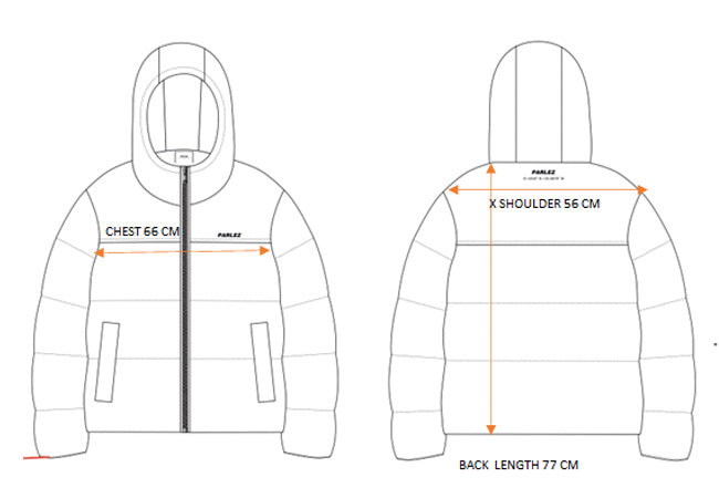 Size Guide Puffer Jacket – parlez-uk