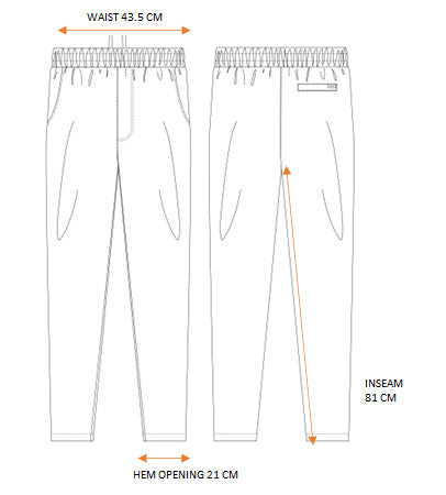 Size Guide Spring & Sargasse Pant
