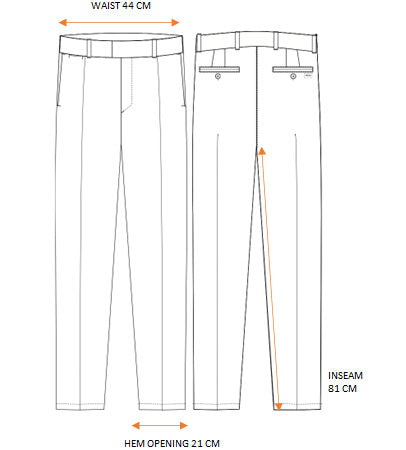 Size Guide Vanmol Pants – parlez-uk