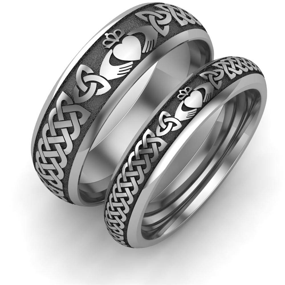 Titanium Wedding Ring Set 1 - |