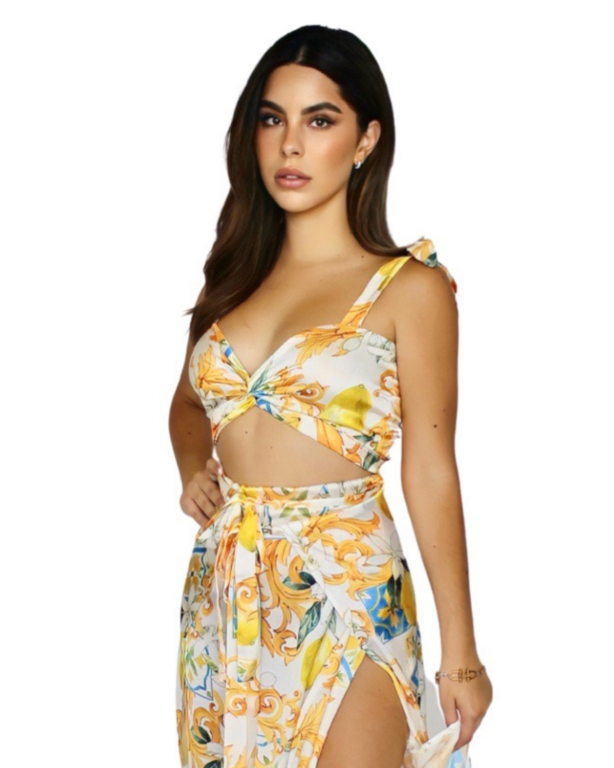 Hawaiian Jungle, Kailani High Waist Capri