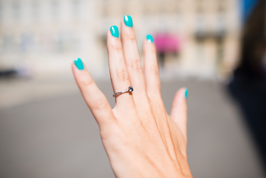 Why is the colour of my wedding ring changing? - Lebrusan Studio, Band To  Hold Rings Together