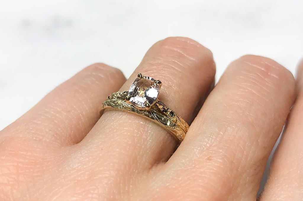 How To Make a Wedding Band Fit Perfectly Flush To Your Engagement Ring -  Lebrusan Studio